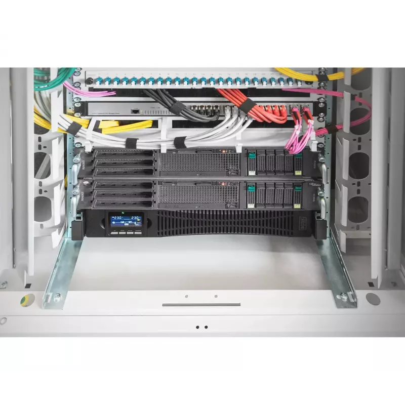 Digitus OnLine UPS sistēma 3000 VA 3000 W dubultā pārveidošana