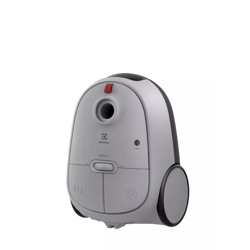 Cilindriskais putekļsūcējs Electrolux EB61A5UG — 3,5 L putekļu maiss, 750 W, 12 m rādiuss, turbo birste, nerūsējošā tērauda teleskopiskā caurule