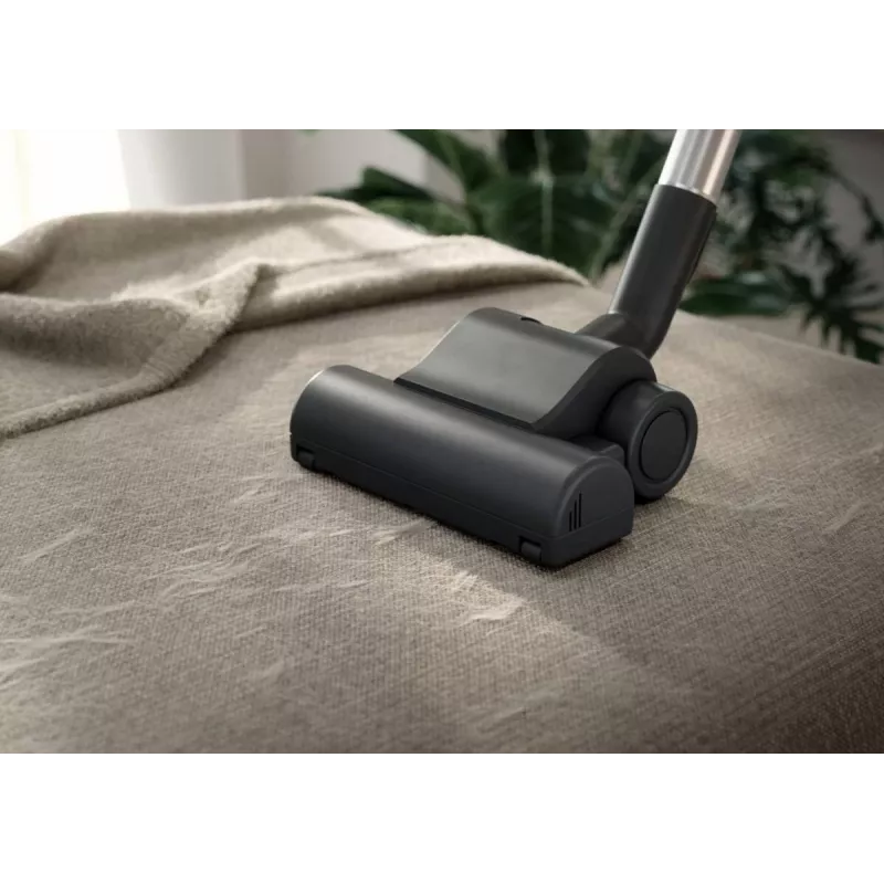 Cilindriskais putekļsūcējs Electrolux EB61A5UG — 3,5 L putekļu maiss, 750 W, 12 m rādiuss, turbo birste, nerūsējošā tērauda teleskopiskā caurule