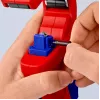 Cauruļu griezējs Knipex 90 23 01 BK tērauda asmens plastmasas rokturis 165mm