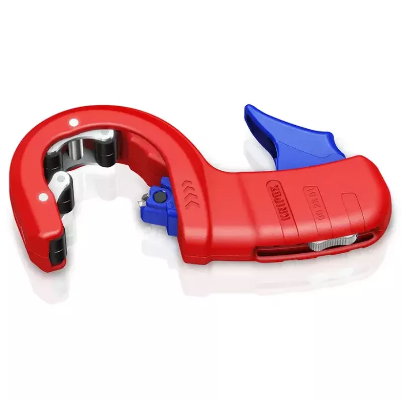 Cauruļu griezējs Knipex 90 23 01 BK tērauda asmens plastmasas rokturis 165mm