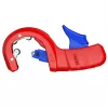 Cauruļu griezējs Knipex 90 23 01 BK tērauda asmens plastmasas rokturis 165mm
