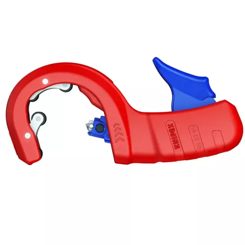 Cauruļu griezējs Knipex 90 23 01 BK tērauda asmens plastmasas rokturis 165mm