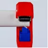 Cauruļu griezējs Knipex 90 23 01 BK tērauda asmens plastmasas rokturis 165mm