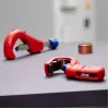 Cauruļu griezējs Knipex 90 23 01 BK tērauda asmens plastmasas rokturis 165mm