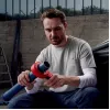 Cauruļu griezējs Knipex 90 23 01 BK tērauda asmens plastmasas rokturis 165mm