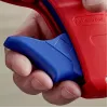 Cauruļu griezējs Knipex 90 23 01 BK tērauda asmens plastmasas rokturis 165mm
