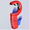 Cauruļu griezējs Knipex 90 23 01 BK tērauda asmens plastmasas rokturis 165mm