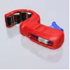 Cauruļu griezējs Knipex 90 23 01 BK tērauda asmens plastmasas rokturis 165mm