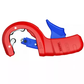 Cauruļu griezējs Knipex 90 23 01 BK tērauda asmens plastmasas rokturis 165mm