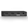 Lindy 2 Port HDMI 2.0 18G Splitter, HDMI, 2x HDMI, 3840 x 2160 pikseļi, melns, metāla, CE, FCC, RoHS, REACH, Kalifornijas 65. priekšlikums
