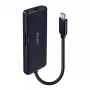 Lindy DST-Mini USB-C klēpjdatora mini dokstacija ar 4K atbalstu un 100 W caurlaides uzlādi
