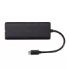 Lindy DST-Mini USB-C klēpjdatora mini dokstacija ar 4K atbalstu un 100 W caurlaides uzlādi