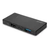 Lindy DST-Micro, USB-C klēpjdatora mikro dokstacija ar 4K atbalstu un 100 W caurlaides uzlādi