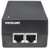 Intellinet Gigabit Ultra PoE+ inžektors, 1 x 60 W ports, atbilst IEEE 802.3bt un IEEE 802.3at/af, plastmasas korpuss