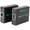 AV raidītājs un uztvērējs TECHLY IDATA EXT-E70 — HDMI pagarinātājs pa Cat6/6a/7 kabeli, Full HD 1920x1080, 60 m, 10,2 Gbit/s, HDCP, melns