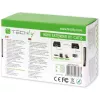 AV raidītājs un uztvērējs TECHLY IDATA EXT-E70 — HDMI pagarinātājs pa Cat6/6a/7 kabeli, Full HD 1920x1080, 60 m, 10,2 Gbit/s, HDCP, melns