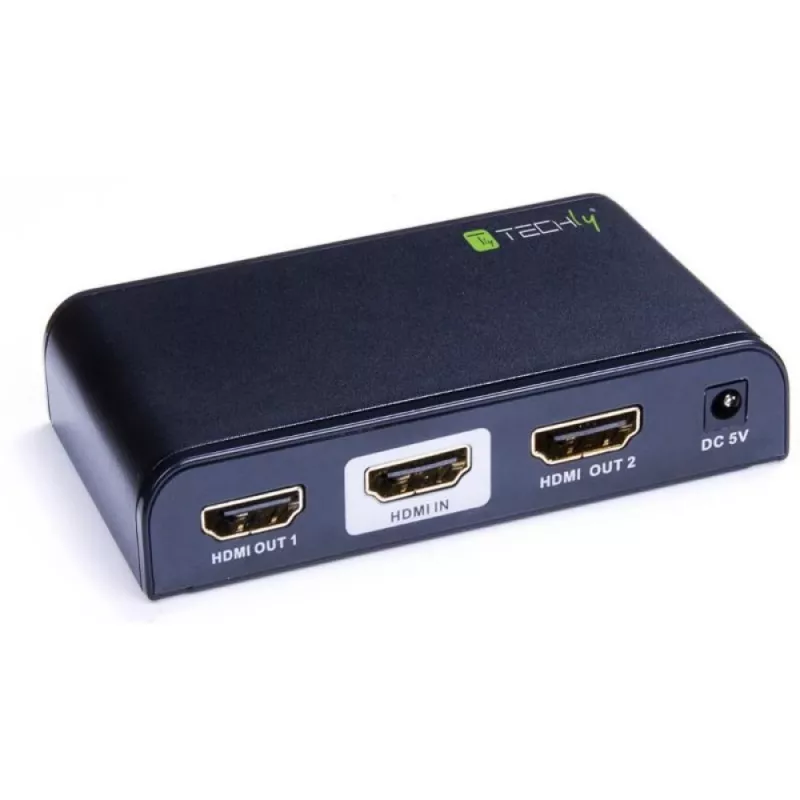 Techly IDATA HDMI2-4K2 video sadalītājs HDMI 2x HDMI