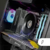 Mars Gaming MCPU-X4 procesora gaisa dzesētājs 12 cm melns 1 gab.