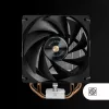 Mars Gaming MCPU-X4 procesora gaisa dzesētājs 12 cm melns 1 gab.