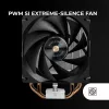 Mars Gaming MCPU-X4 procesora gaisa dzesētājs 12 cm melns 1 gab.