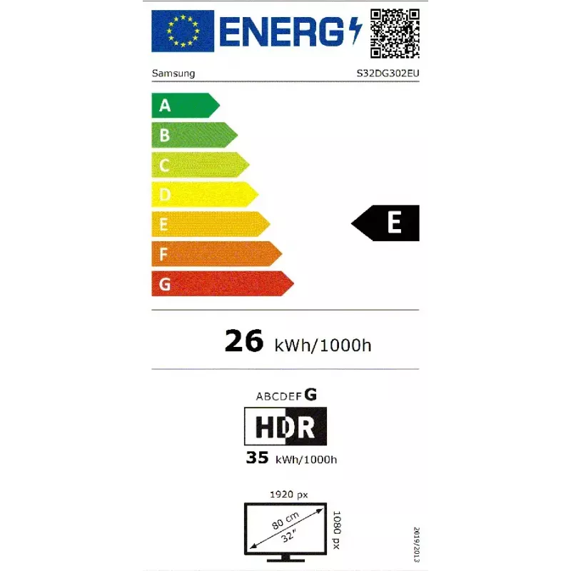 Samsung LS32DG302EUXEN datora monitors 81,3 cm (32 colli) 1920 x 1080 pikseļi Full HD LCD Melns
