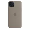 APPLE Apple Silikona maciņš ar MagSafe iPhone 15 Plus Clay