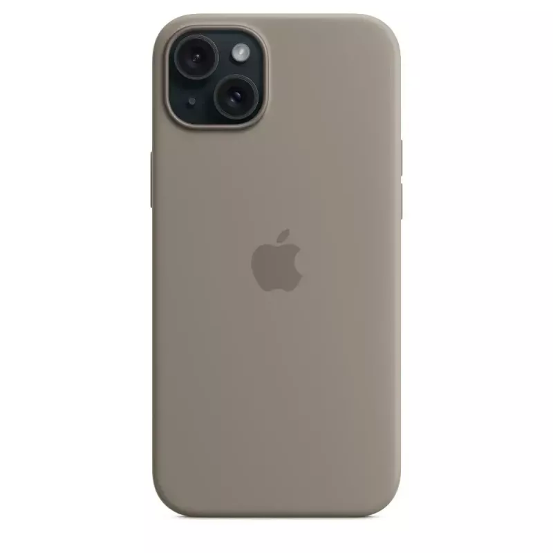 APPLE Apple Silikona maciņš ar MagSafe iPhone 15 Plus Clay