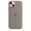 APPLE Apple Silikona maciņš ar MagSafe iPhone 15 Plus Clay