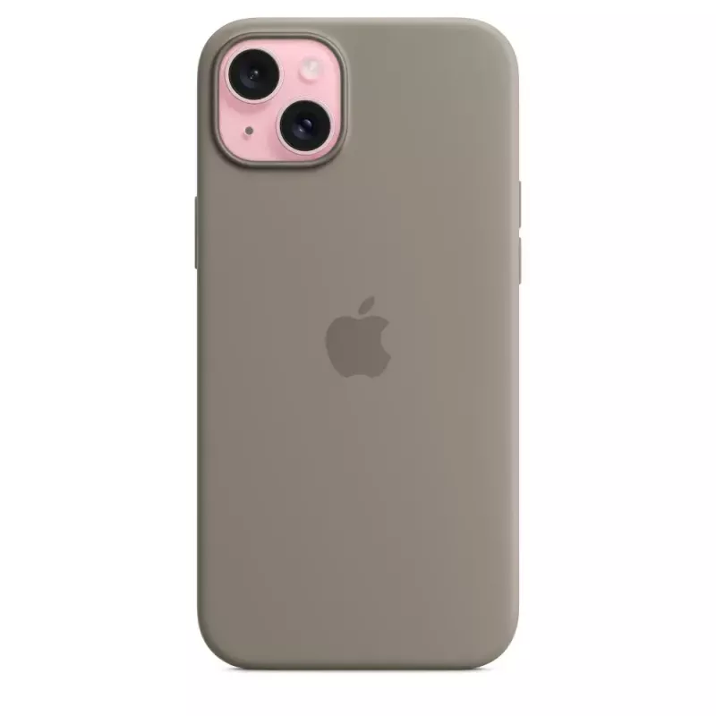 APPLE Apple Silikona maciņš ar MagSafe iPhone 15 Plus Clay