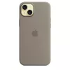 APPLE Apple Silikona maciņš ar MagSafe iPhone 15 Plus Clay