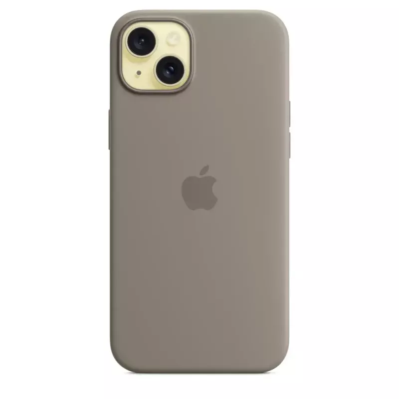 APPLE Apple Silikona maciņš ar MagSafe iPhone 15 Plus Clay