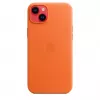 APPLE Apple Leather Case ar MagSafe iPhone 14 Plus oranžs