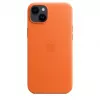 APPLE Apple Leather Case ar MagSafe iPhone 14 Plus oranžs