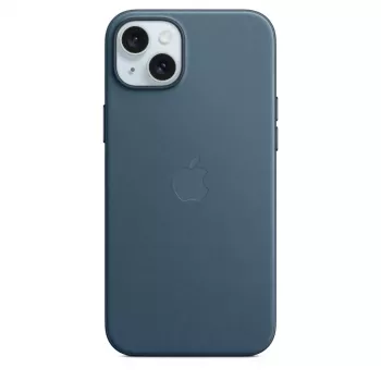 APPLE Apple FineWoven korpuss ar MagSafe iPhone 15 Plus Klusā okeāna zilā krāsā
