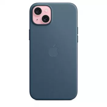APPLE Apple FineWoven korpuss ar MagSafe iPhone 15 Plus Klusā okeāna zilā krāsā