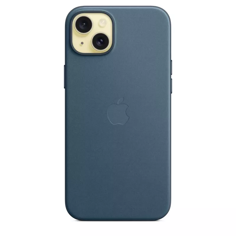 APPLE Apple FineWoven korpuss ar MagSafe iPhone 15 Plus Klusā okeāna zilā krāsā