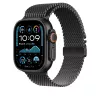 APPLE 49mm Melns titāna Milanese Loop — S