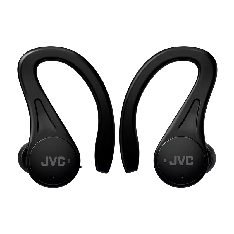JVC Sports TWS Melns, True Wireless Stereo (TWS), 20–20000 Hz, zvani/mūzika, 6,8 g, austiņas, melnas
