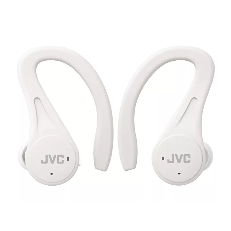 JVC Sports TWS balts, True Wireless Stereo (TWS), 20–20000 Hz, zvani/mūzika, 6,8 g, austiņas, balta
