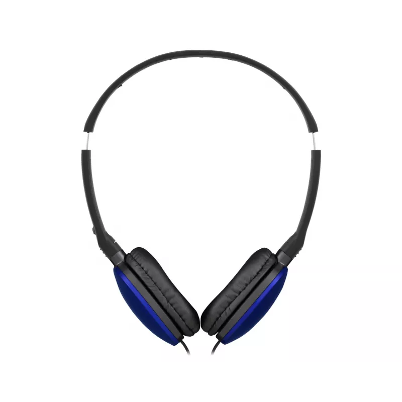 Vadu galvas saites austiņas JVC HA-S160M-AU, binaurālas, 3 cm draiveri, 12–24000 Hz, 32 Ω, 1,2 m kabelis, zila