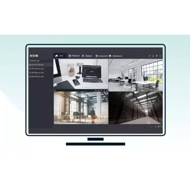 Tīkla video ierakstītājs Hikvision DS-7716NI-I4/16P(B)