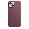 Apple FineWoven Case with MagSafe iPhone 15 Mulberry