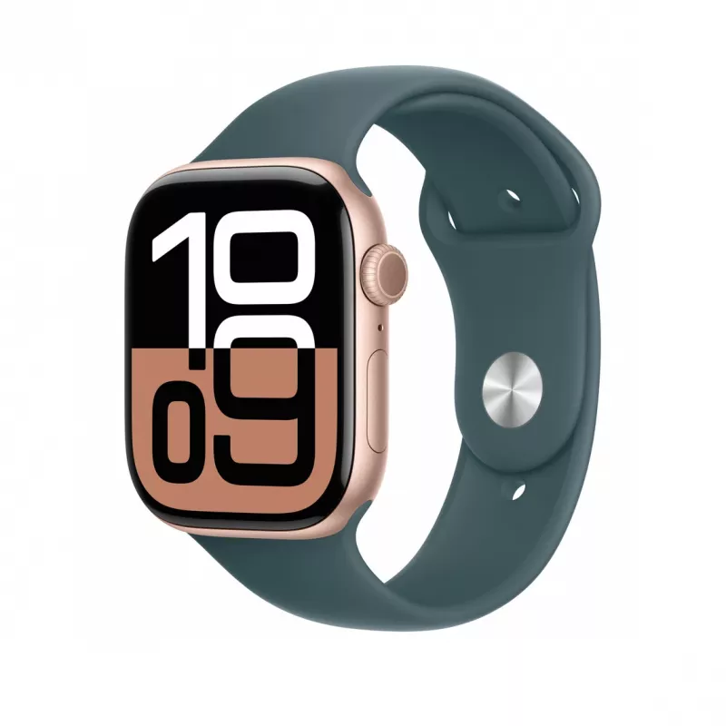 APPLE 46 mm Lake Green Sport Band - S/M