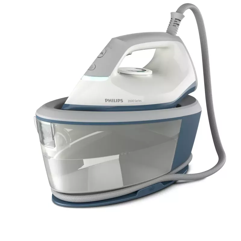 Tvaika ģenerators Philips PSG2000/20, 2400 W, 6 bāri, 1,4 L tvertne, 110 g/min nepārtraukta tvaika, 300 g/min papildu tvaika, keramikas zole