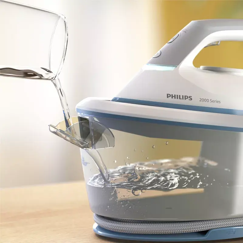 Tvaika ģenerators Philips PSG2000/20, 2400 W, 6 bāri, 1,4 L tvertne, 110 g/min nepārtraukta tvaika, 300 g/min papildu tvaika, keramikas zole