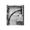 PC Case CHIEFTEC BS-20B-OP Midi Tower, melns, microATX/Mini-ITX, 2x 3.5 collas, maks. GPU 27 cm, 1x 5.25 collu nodalījums, USB-C