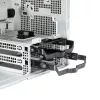PC Case CHIEFTEC BS-20B-OP Midi Tower, melns, microATX/Mini-ITX, 2x 3.5 collas, maks. GPU 27 cm, 1x 5.25 collu nodalījums, USB-C