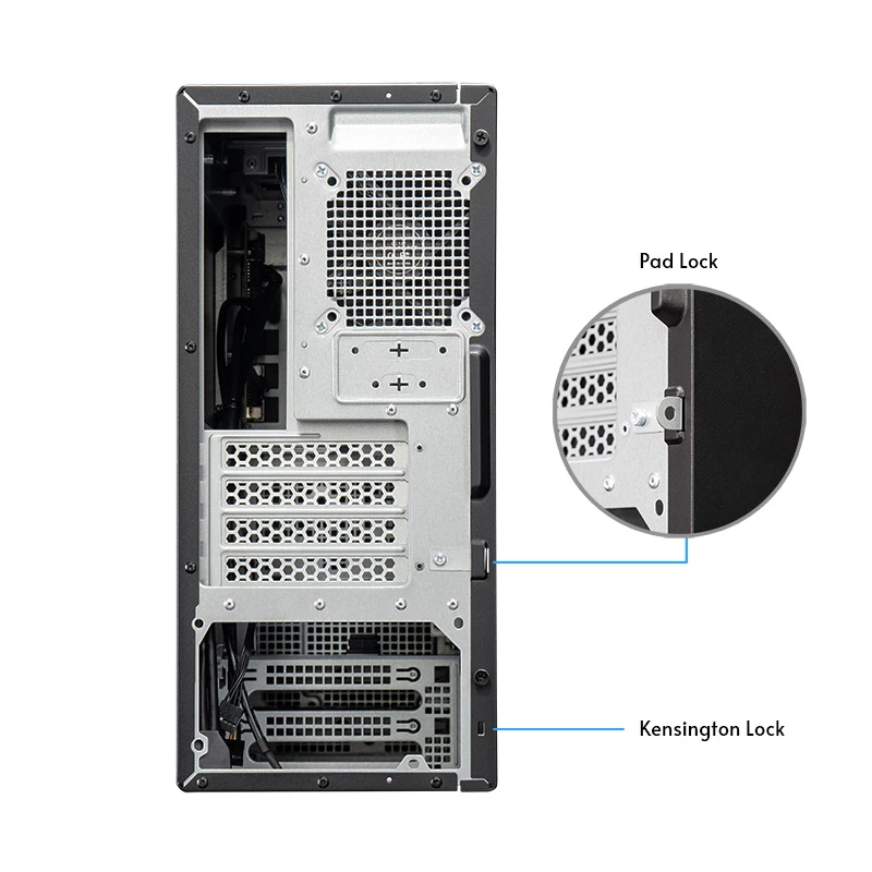 PC Case CHIEFTEC BS-20B-OP Midi Tower, melns, microATX/Mini-ITX, 2x 3.5 collas, maks. GPU 27 cm, 1x 5.25 collu nodalījums, USB-C