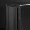 PC Case CHIEFTEC BS-20B-OP Midi Tower, melns, microATX/Mini-ITX, 2x 3.5 collas, maks. GPU 27 cm, 1x 5.25 collu nodalījums, USB-C